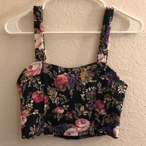 Floral Crop Top